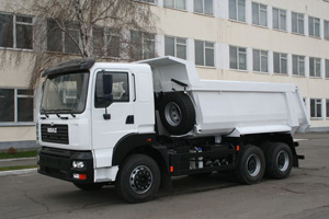The KrAZ-7511С4 Dump Truck Goes to Work at Khmelnitsky Water Supply Company