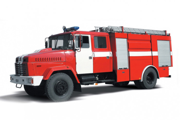 Пожарная автоцистерна КрАЗ-5233