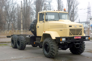 KrAZ chassis cabs shipped to “Azheftemash”