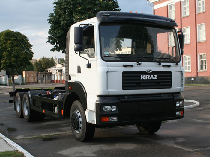 Создано новое автомобильное шасси КрАЗ под установку зерновозного оборудования