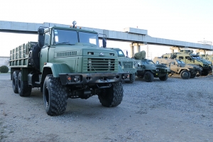 The first stage of vehicle demonstration for the Armed Forces of Ukraine was completed at the “AutoKrAZ” test site.