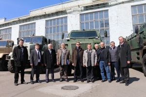 Visit of Scientists of NAS of Ukraine to KrAZ