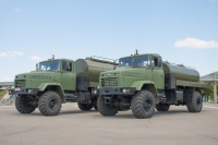 Нові військові автоцистерни КрАЗ для питної води