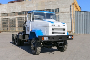 White and Blue KrAZ Trucks to Be in Service with Ukraine’s Nuclear Power Plants