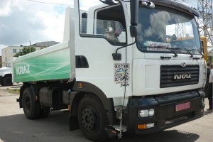 Completion of Preliminary Testing of New Two-Axle Dump Truck