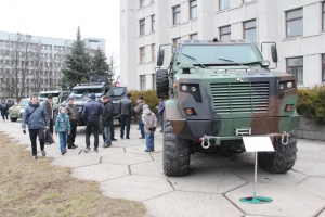 KrAZ Trucks at Police Oath-Taking Ceremony in Poltava