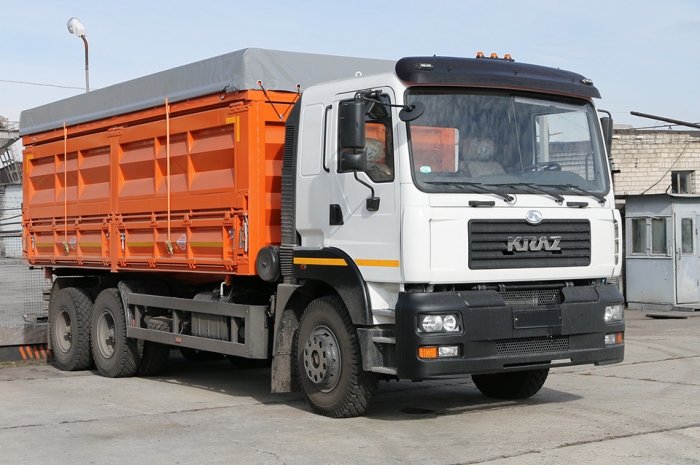 The KrAZ-6511C4 grain truck will increase the Kernel group agribusiness efficiency