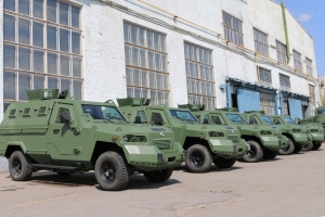 Batch of Light Armored Vehicles KrAZ-Cougar Shipped to Customer