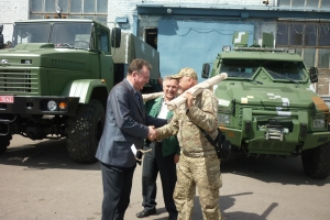 KrAZ Helps “Donbass-Ukraine” Battalion