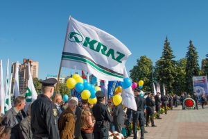 “KrAZ” Celebrates Victory Day