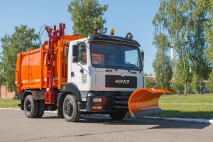 The KrAZ-5401 Garbage Truck Delivered to Zaporozhye