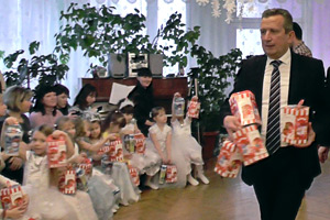 Дошкільнята отримали дарунки від народного депутата України Костянтина Жеваго