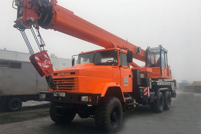 32-тонний автокран КС-55729 на базі КрАЗ- 6322 працюватиме в АТ «Полтаваобленерго»