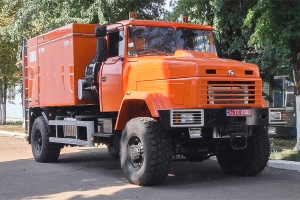 Mobile power washer (MPW) based on the KrAZ-5233HE chassis for Yeristovskyi MPP