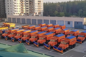 Another batch of combined road machines were shipped to Kyiv region road authority