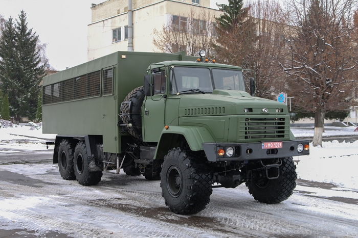 Військовослужбовці отримають партію вахтівок на базі КрАЗ-63221 для перевезення особового складу