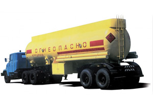 Road oil tankers KrAZ-6443, KrAZ-6446