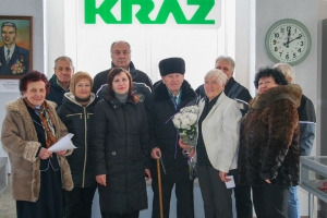 KrAZ Employee Active and Vigorous in his 90s