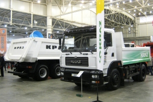 KrAZ Introduces its Advanced Vehicles to Municipal Workers and Miners