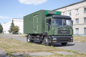 New military refrigerator KrAZ