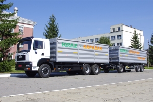 Favorable offer: KrAZ-6511С4 and KrAZ-5401С2 dump truck grain-carriers can be purchased with a discount up to 40%