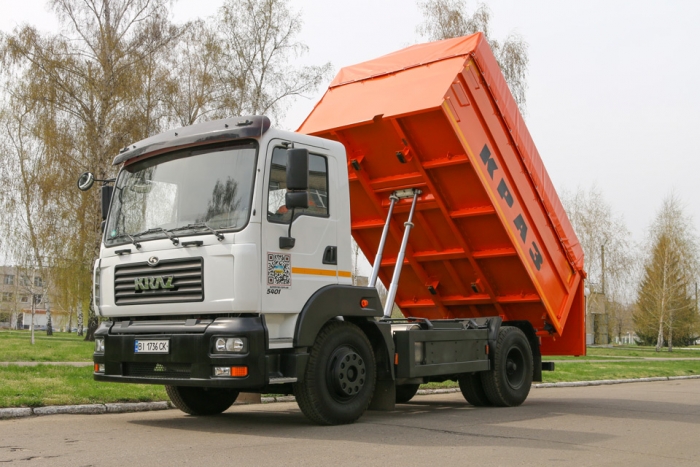 The dump truck-grain carrier KrAZ-5401C2 can be purchased with a discount up to 40%