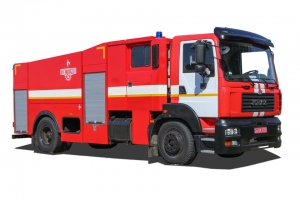 Fire Tanker Truck AC-40 based on KrAZ-5401H2 chassis