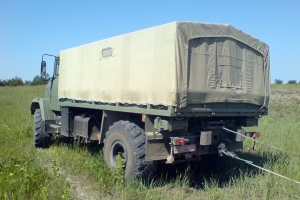 KrAZ Tests Winch Made by “Kamenets-Podolskautoagregat”