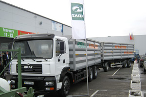 Agrarians Give a High Rating to KrAZ Caravan