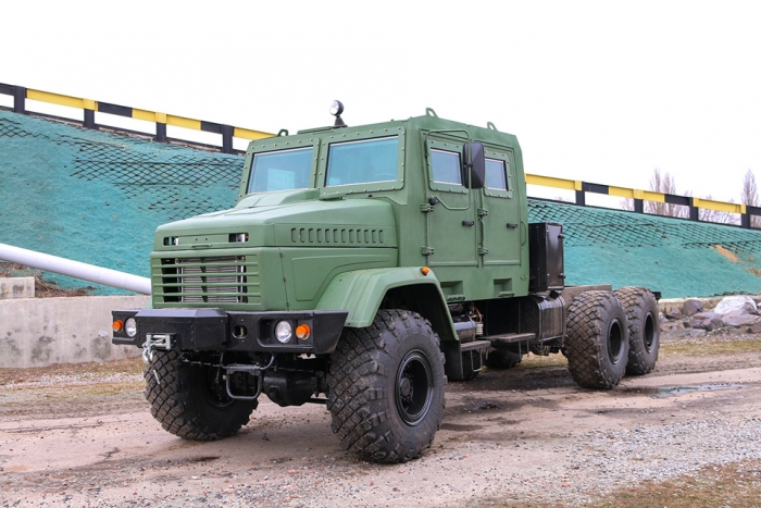 New Ukrainian Self-Propelled Gun Based on KrAZ Chassis