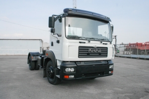 The KrAZ-5401H2 with ABS and ESP has successfully passed the test trials in Hungary