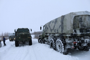 КрАЗи - ліквідатори наслідків стихії