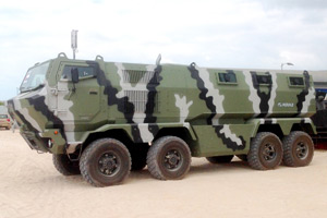 New KrAZ Vehicles Unveiled at IDEX-2015!
