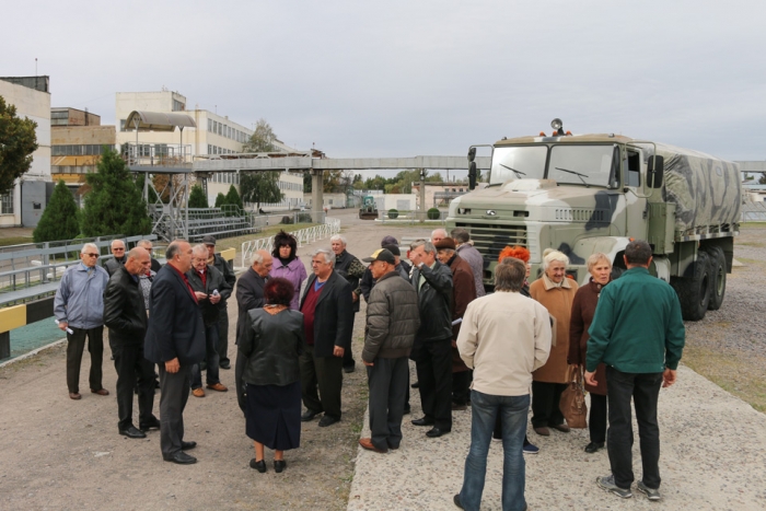 Veterans Are Proud with KrAZ Trucks