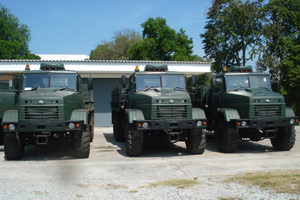 “KrAZ” Provides Training for Royal Thai Army Officers