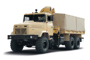 The recovery vehicle KrAZ-6322