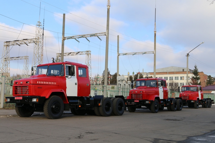 «АвтоКрАЗ» виготовив для ГСЧС автомобілі-шасі