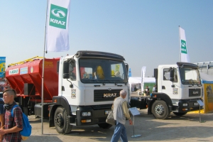 Rewarding Participation of KrAZ at AgroExpo