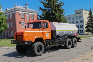 На Северный ГОК отгружено АЦ-10 на базе полноприводного шасси КрАЗ-6322