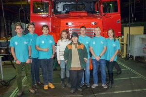Students of Odessa Polytechnic University Come to KrAZ for Engineering Practices