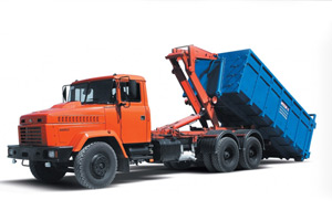 KrAZ-65053 with multilift handling mechanism